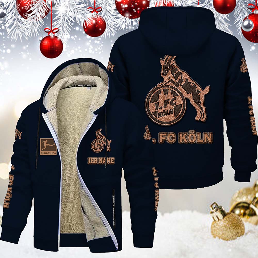 1. FC Köln Gefütterte Kapuzenjacke – Bild 3