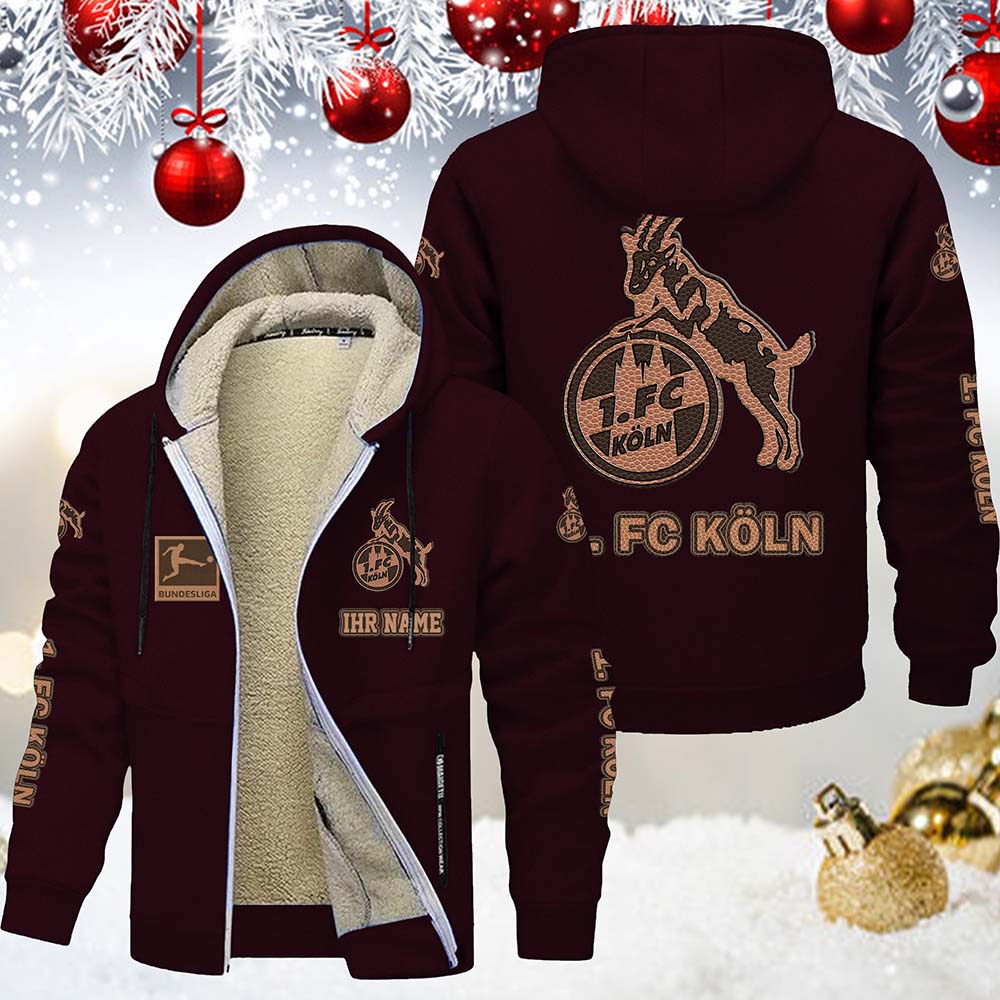1. FC Köln Gefütterte Kapuzenjacke – Bild 8