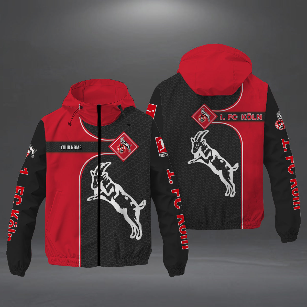 1. FC Köln Windjacke WBJ07 | Windbreaker