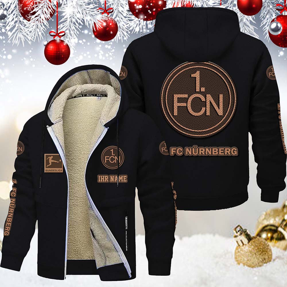 1. FC Nürnberg Gefütterte Kapuzenjacke – Bild 2