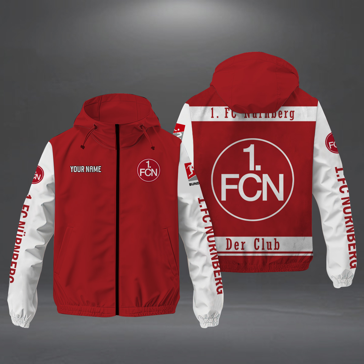 1. FC Nürnberg WBJ07 Windjacke | Windbreaker
