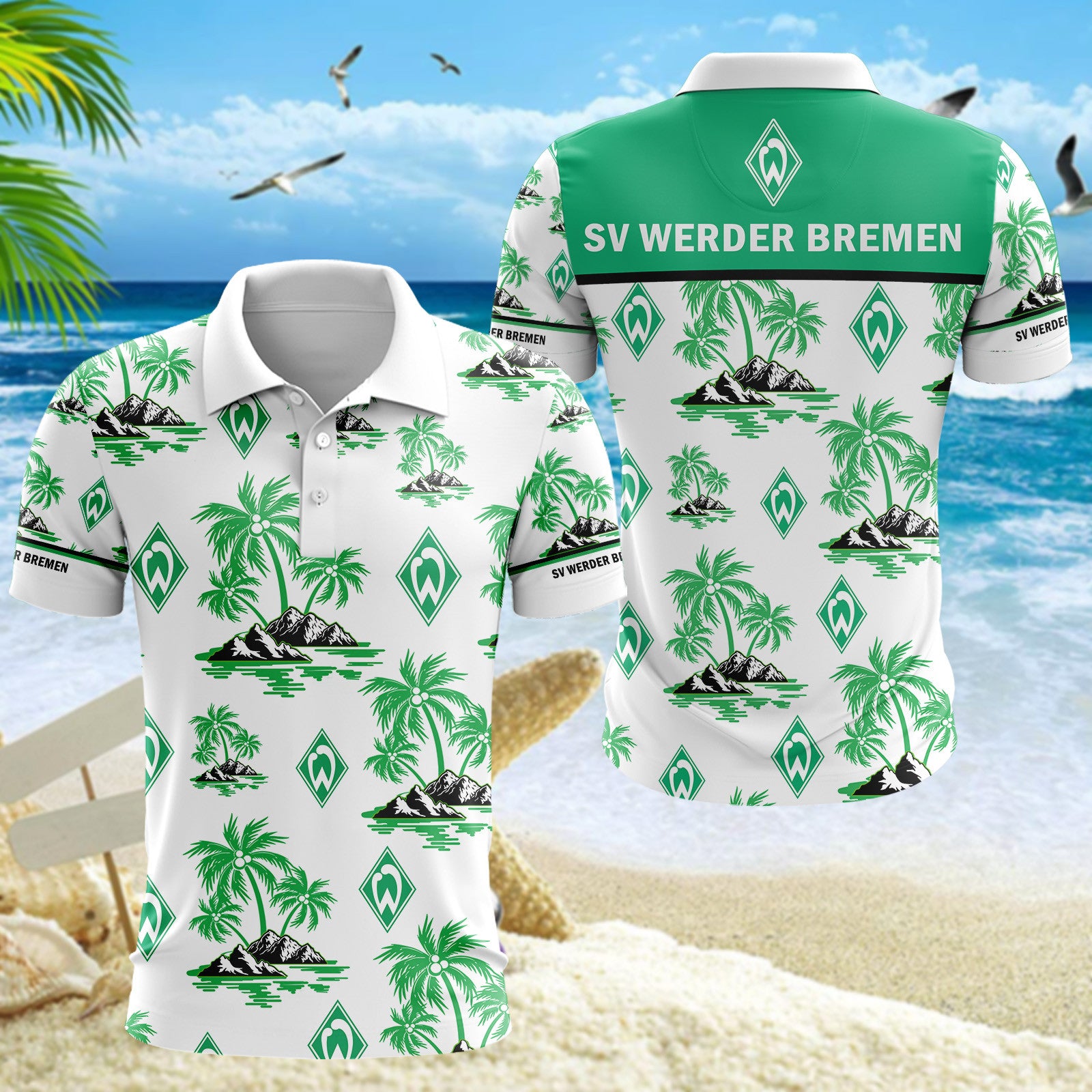 Werder Bremen Poloshirt | SVW Polohemd Sport