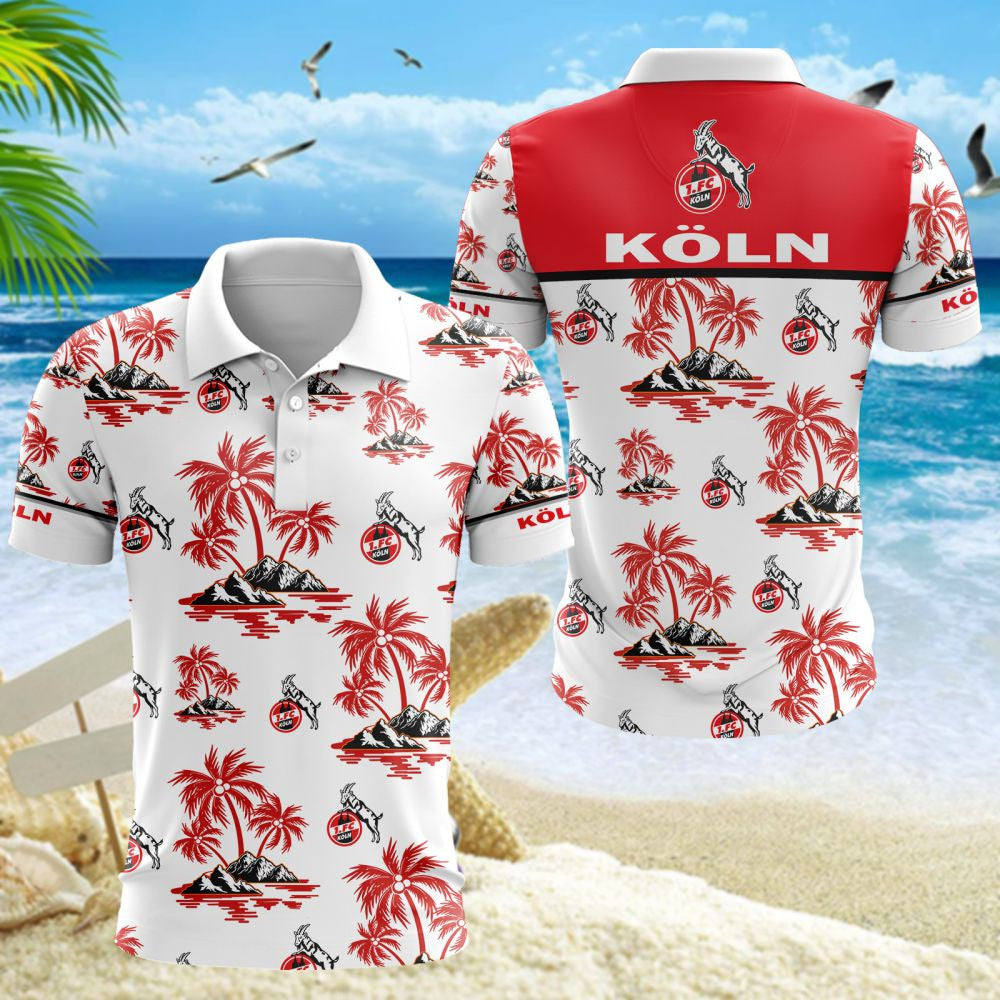 1. FC Köln Poloshirt | Effzeh Polohemd Geißbock
