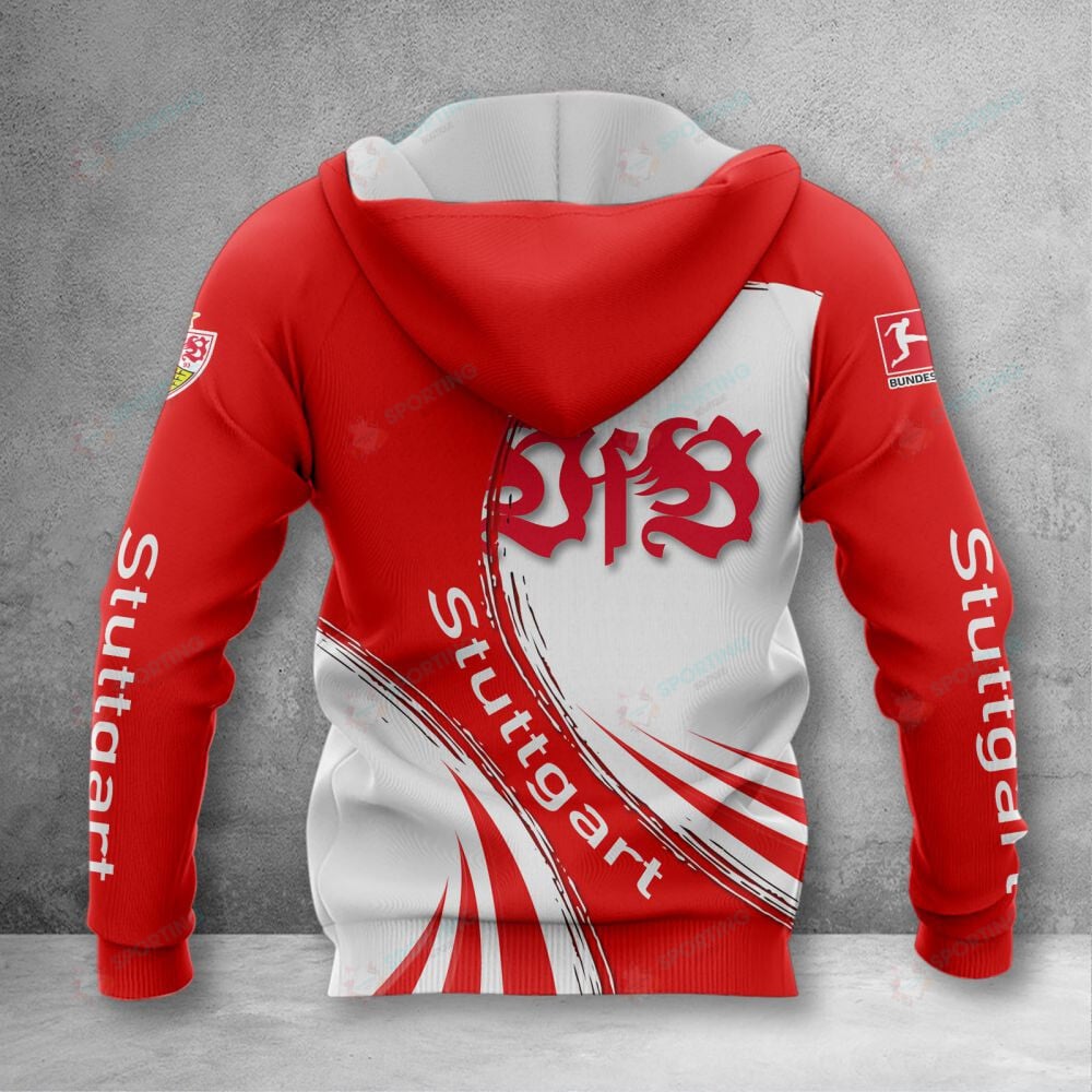 VfB Stuttgart Hoodie Herren | VfB Kapuzenpullover VITA424 – Bild 2