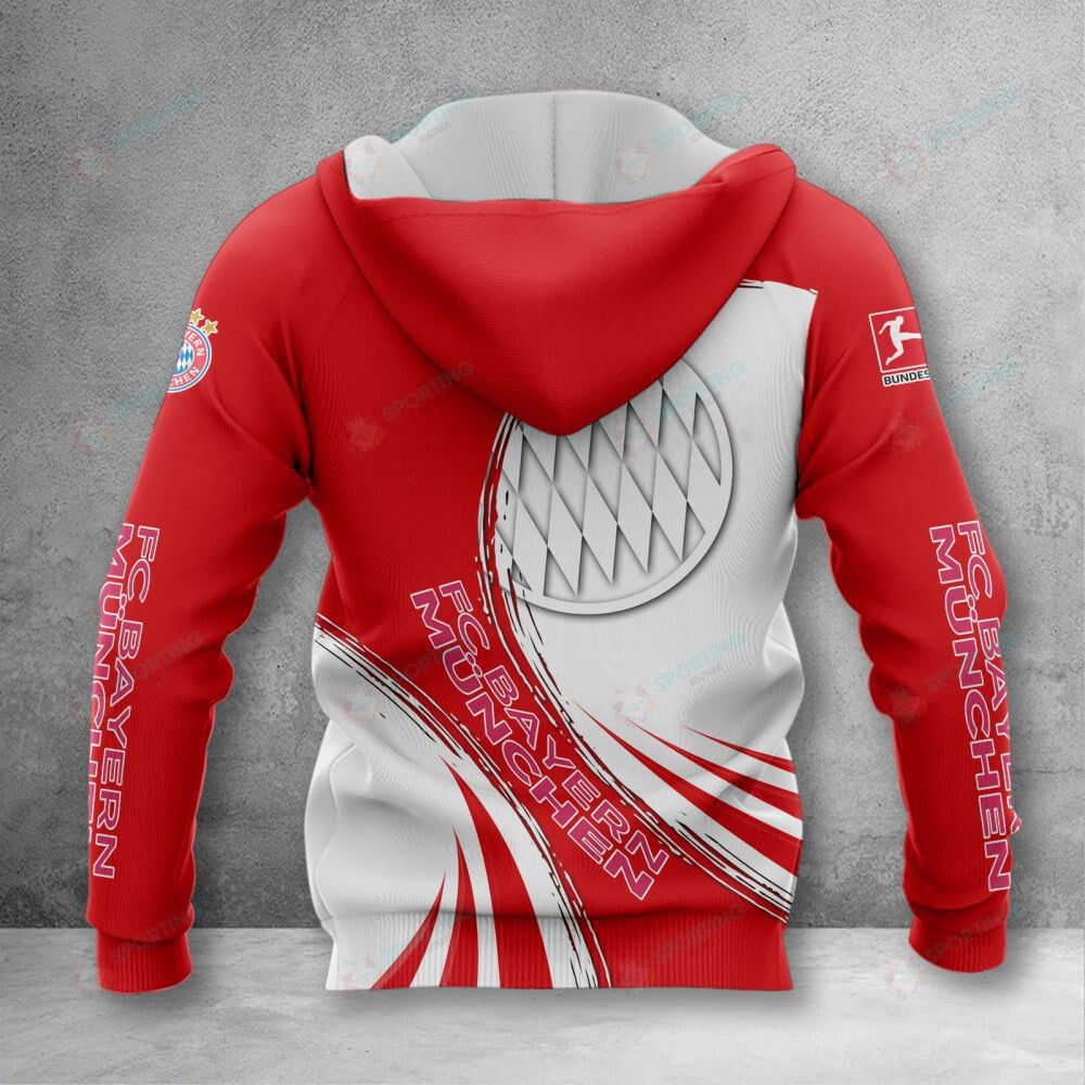 Bayern München Hoodie Herren | FCB Kapuzenpullover VITA416 – Bild 2