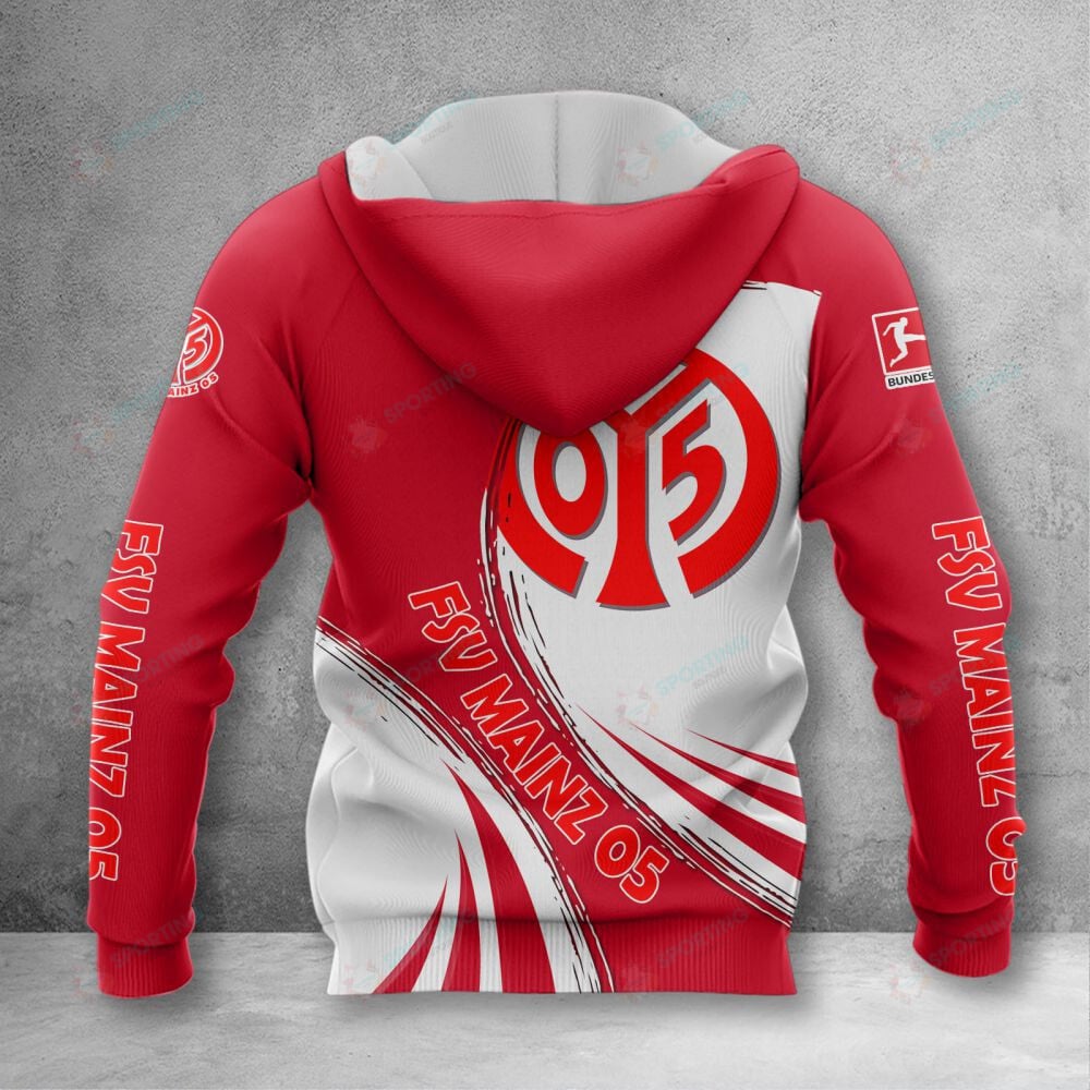 1. FSV Mainz 05 Hoodie Herren | Mainz 05 Kapuzenpullover VITA410 – Bild 2