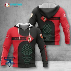 FC Augsburg Hoodie Herren | FCA Kapuzenpullover VITC3106