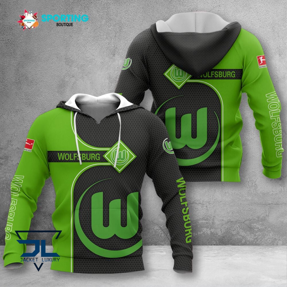 VfL Wolfsburg Hoodie Herren | WOB Kapuzenpullover VITC3117