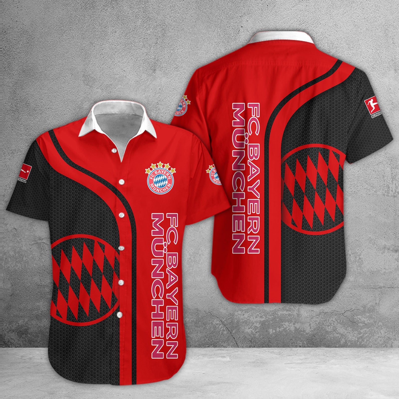 Bayern München Hawaii Shirt | FCB Hawaiihemd WINA2507