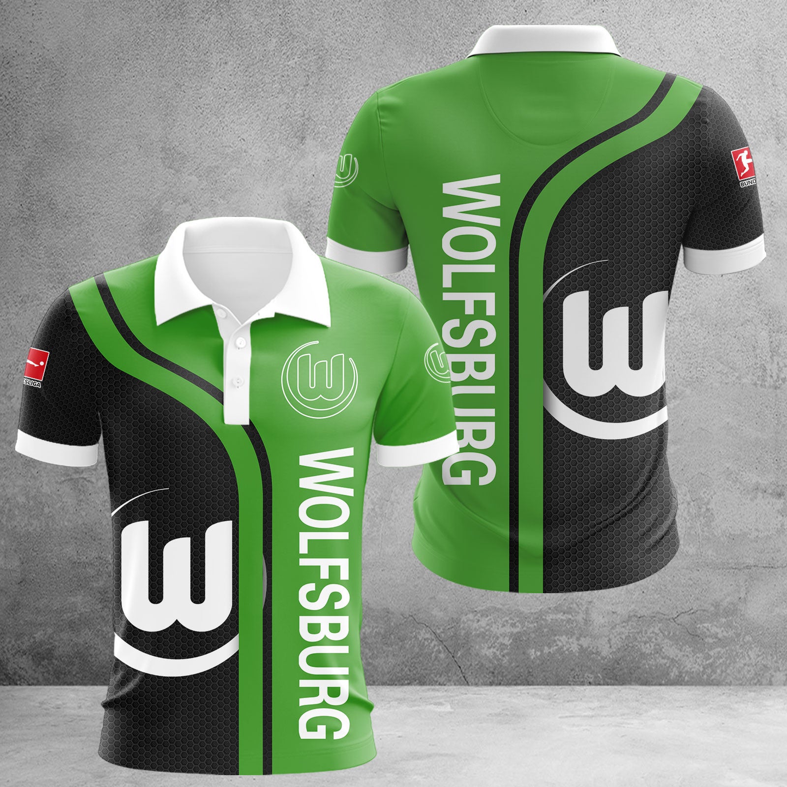 VfL Wolfsburg Poloshirt | WOB Polohemd WINA2516