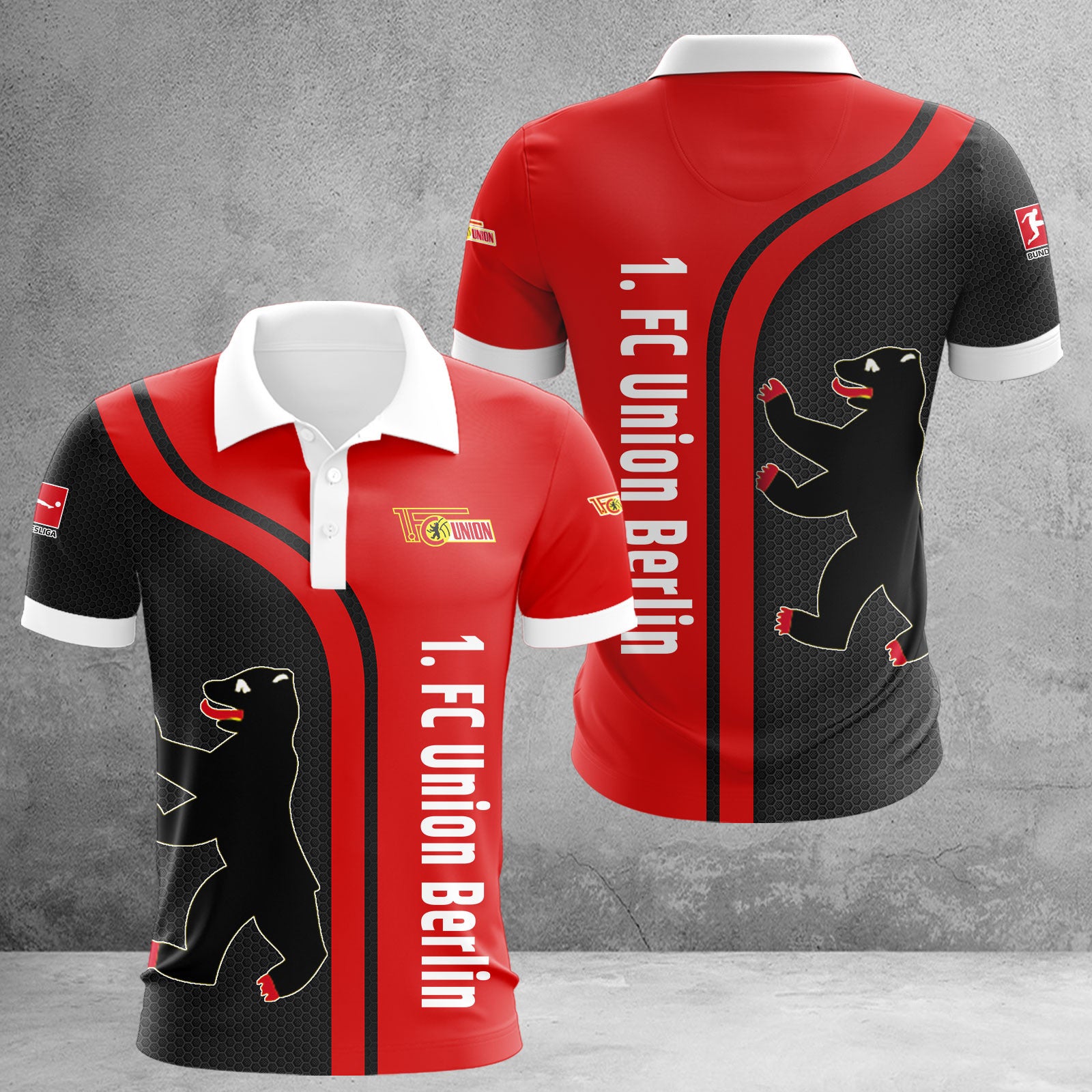 Union Berlin Poloshirt | FCU Polohemd WINA2513