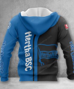 Alternative view of Hertha BSC Hoodie Zip Herren | Hertha Kapuzenjacke mit Reißverschluss WINA2508