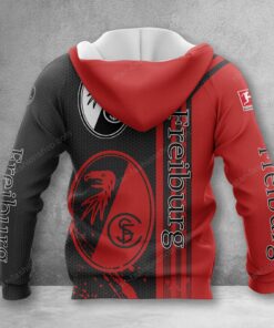Alternative view of SC Freiburg Hoodie Herren | SCF Kapuzenpullover WINA2751