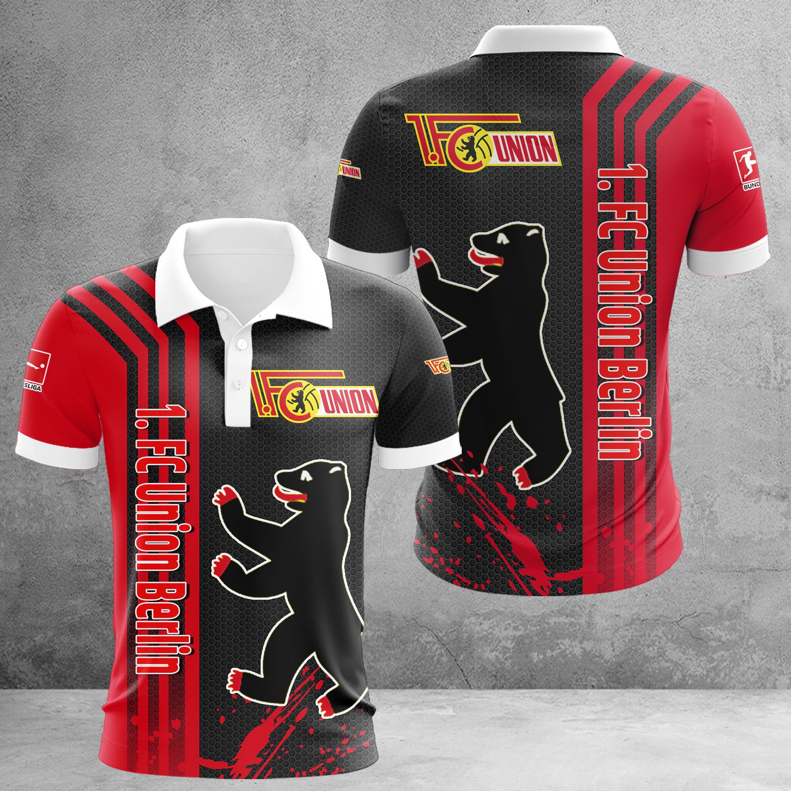 Union Berlin Poloshirt | FCU Polohemd WINA2754