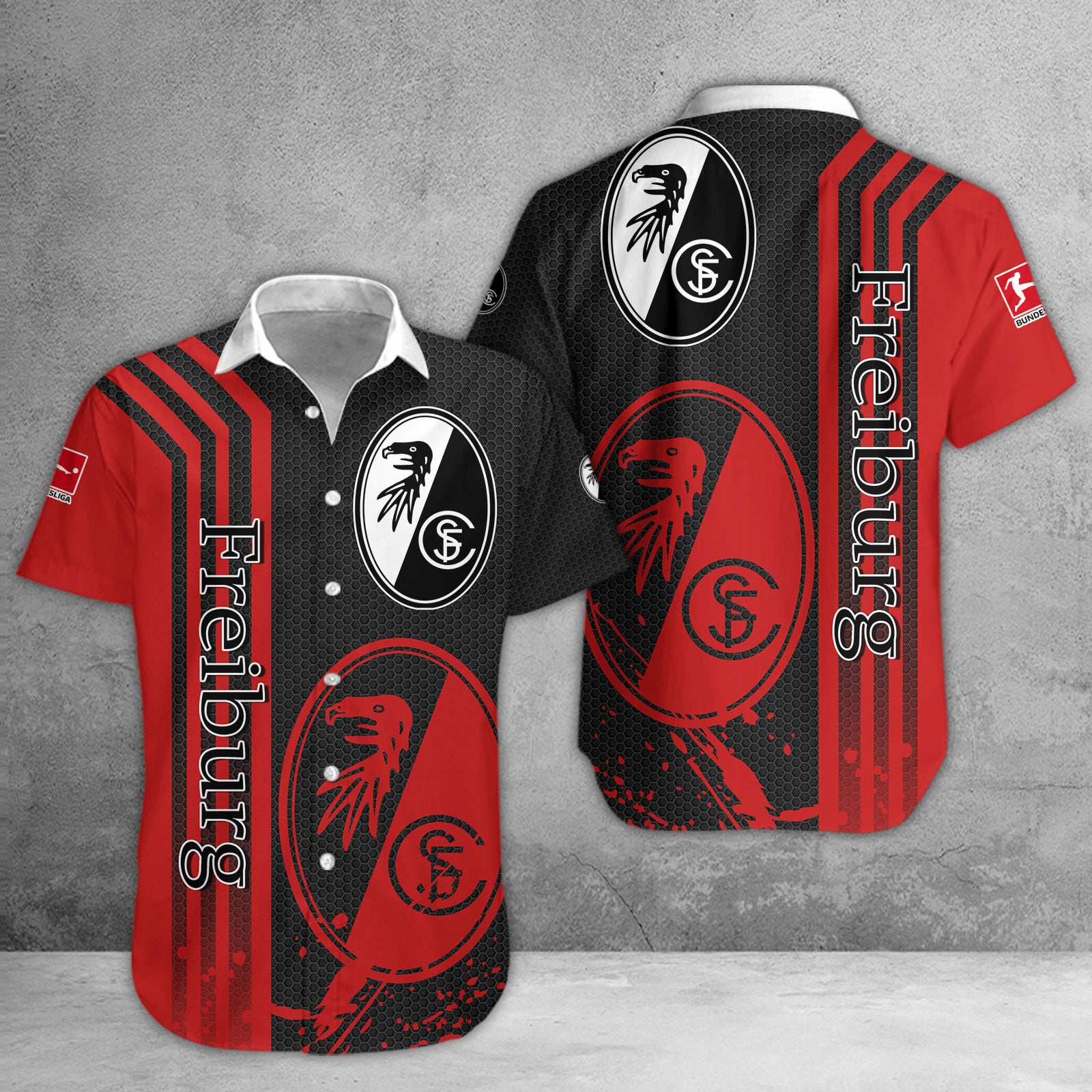 SC Freiburg Hawaii Shirt | SCF Hawaiihemd WINA2751
