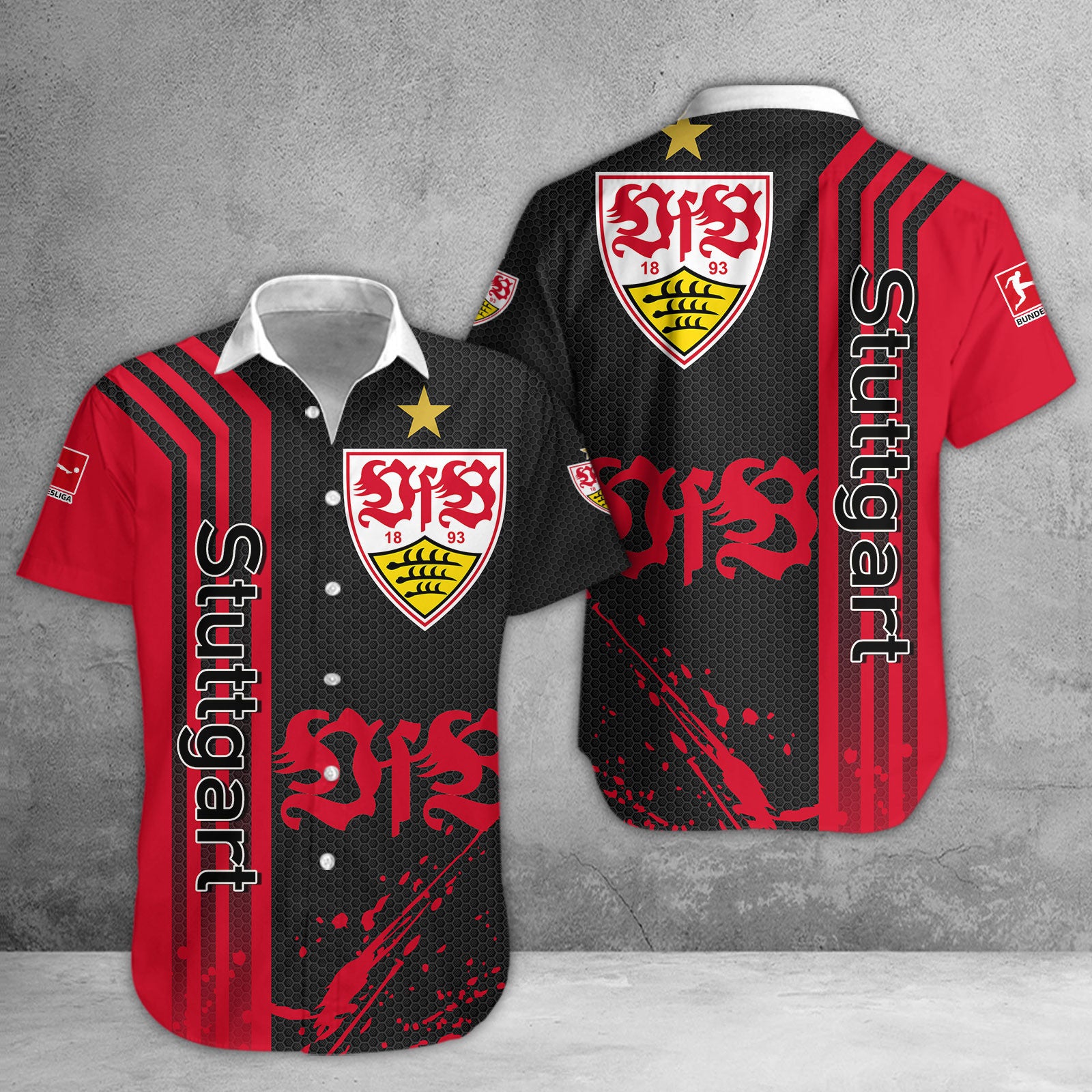 VfB Stuttgart Hawaii Shirt | VfB Hawaiihemd WINA2755