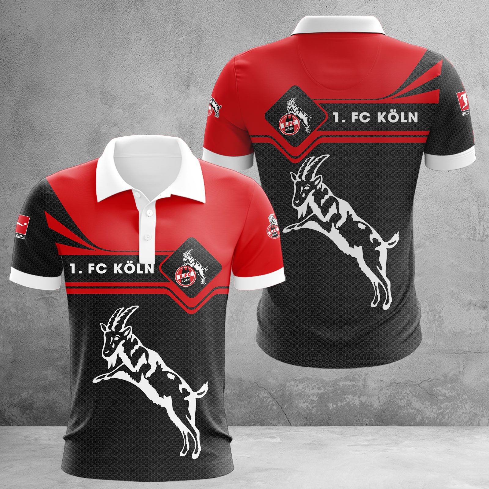 1. FC Köln Poloshirt | Effzeh Polohemd WINA3154