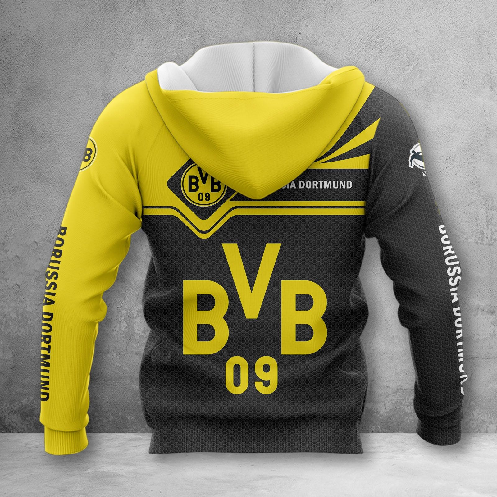 Borussia Dortmund II Hoodie Herren | BVB II Kapuzenpullover WINA3192 – Bild 2