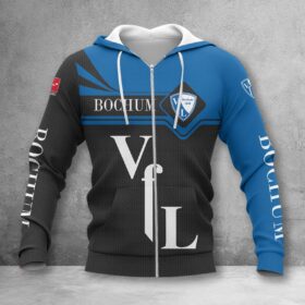 VfL Bochum Hoodie Zip Herren | VfL Kapuzenjacke mit Reißverschluss WINA3169