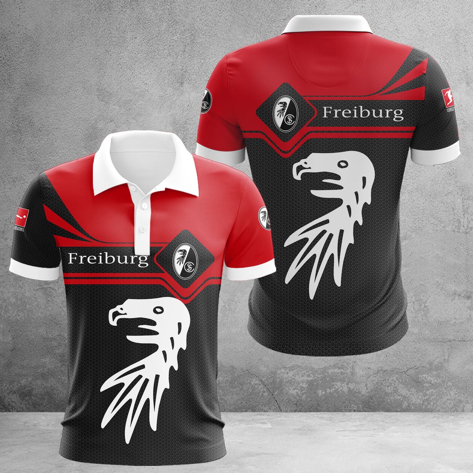 SC Freiburg Poloshirt | SCF Polohemd WINA3164