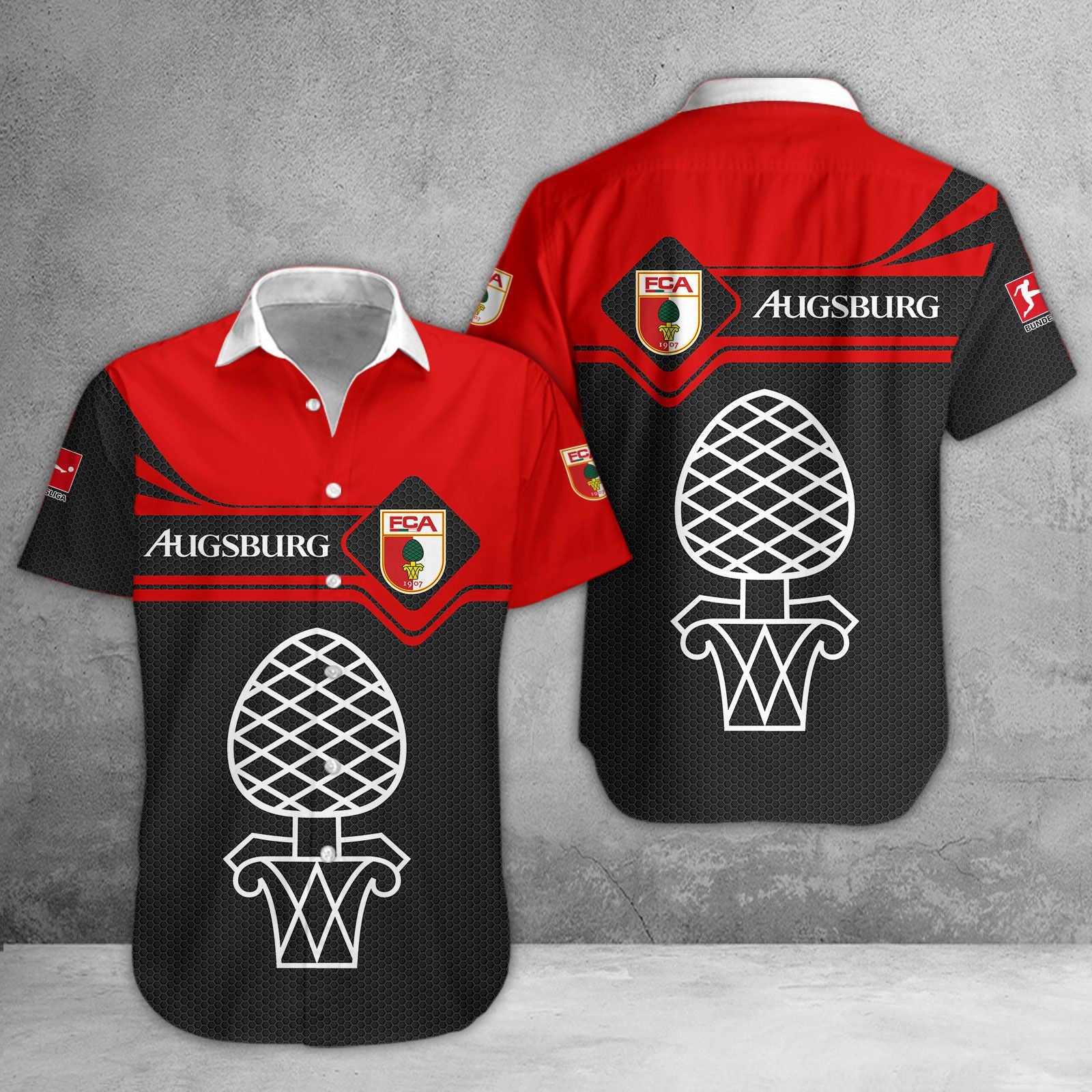 FC Augsburg Hawaii Shirt | FCA Hawaiihemd WINA3160