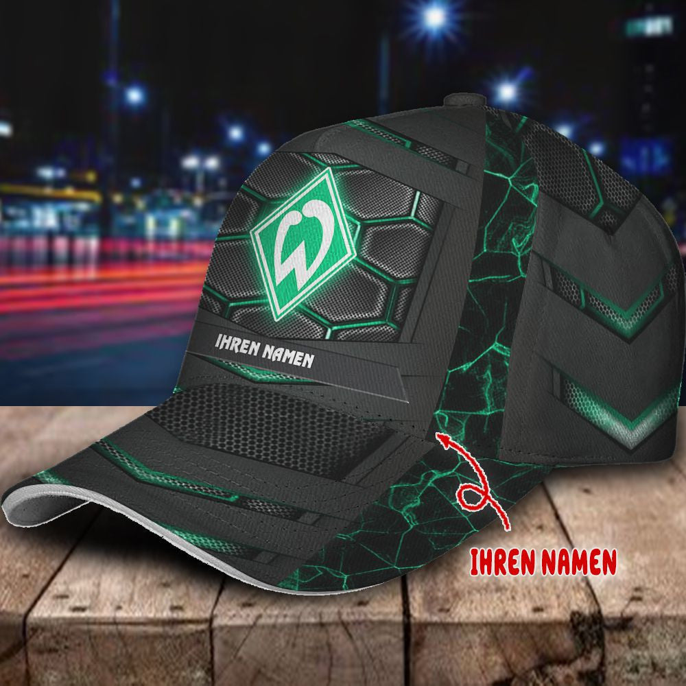 Werder Bremen Cap | Werder Basecap & Kappe Grün-Weiß – Bild 2