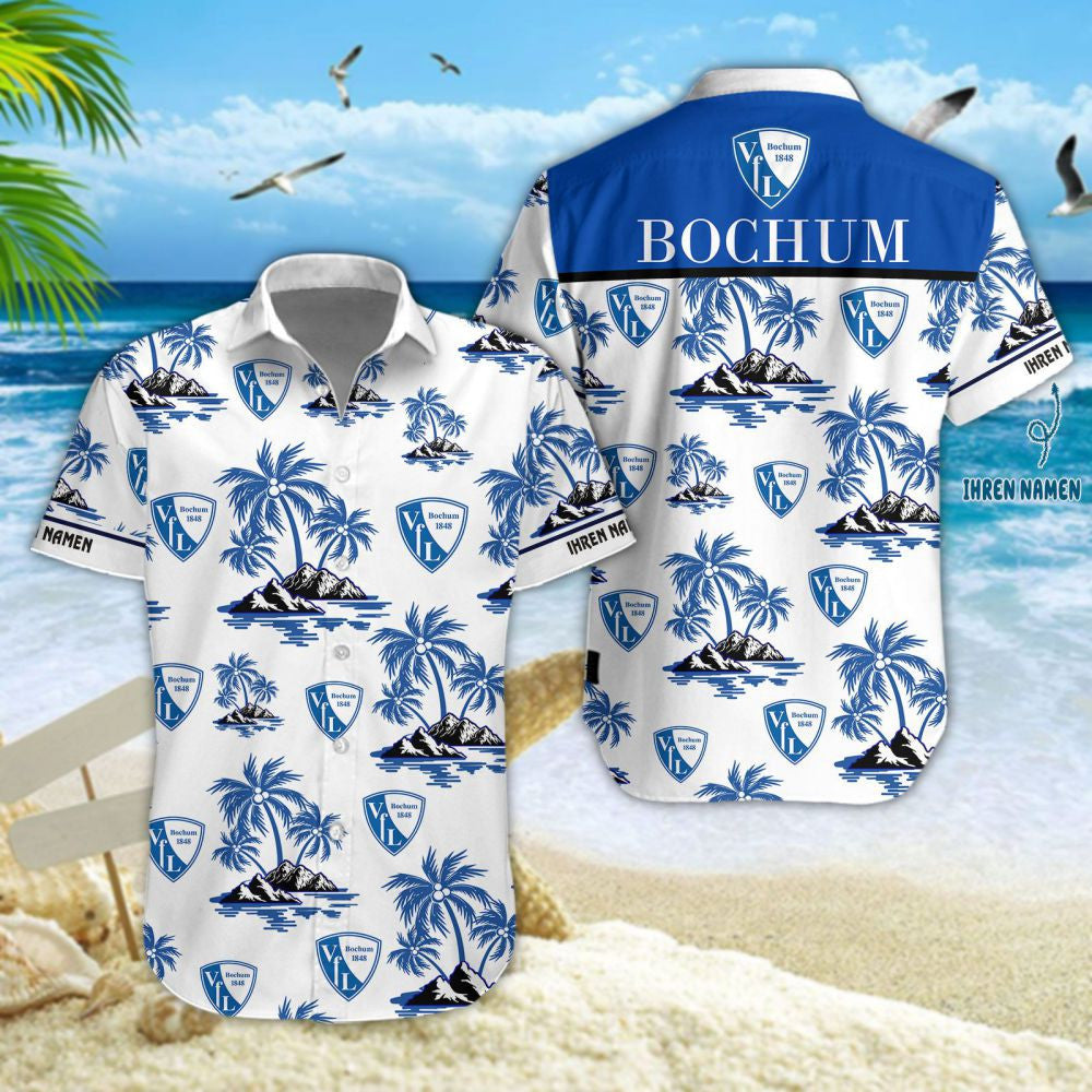 Hawaiihemd VfL Bochum – Herren Sommerhemd V2
