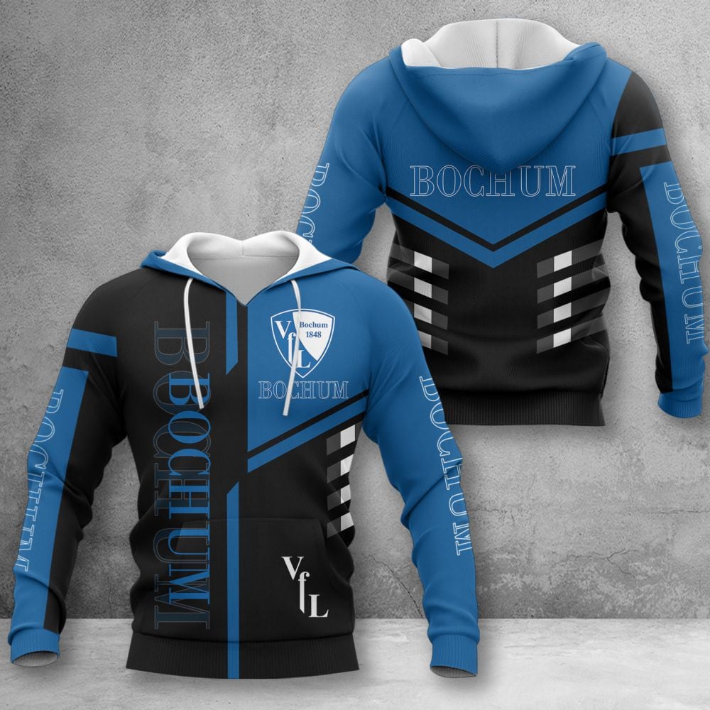 VfL Bochum Hoodie Herren | VfL Kapuzenpullover WINA3538 – Bild 2