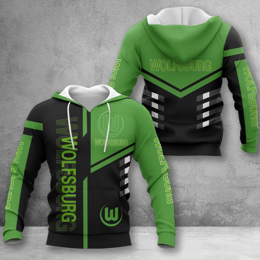 VfL Wolfsburg Hoodie Herren | WOB Kapuzenpullover WINA3483