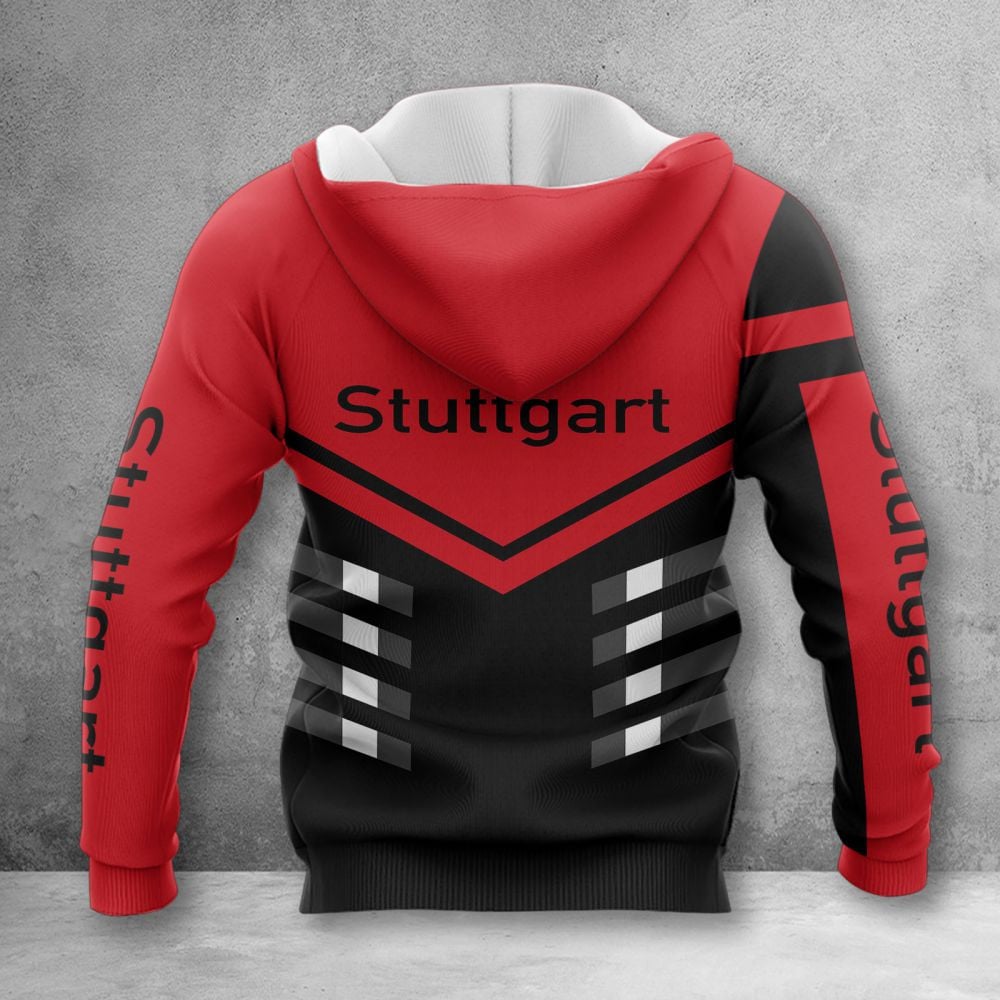 VfB Stuttgart Hoodie Herren | VfB Kapuzenpullover WINA3537 – Bild 2