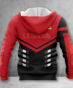 Alternative view of Union Berlin Hoodie Zip Herren | FCU Kapuzenjacke mit Reißverschluss WINA3480