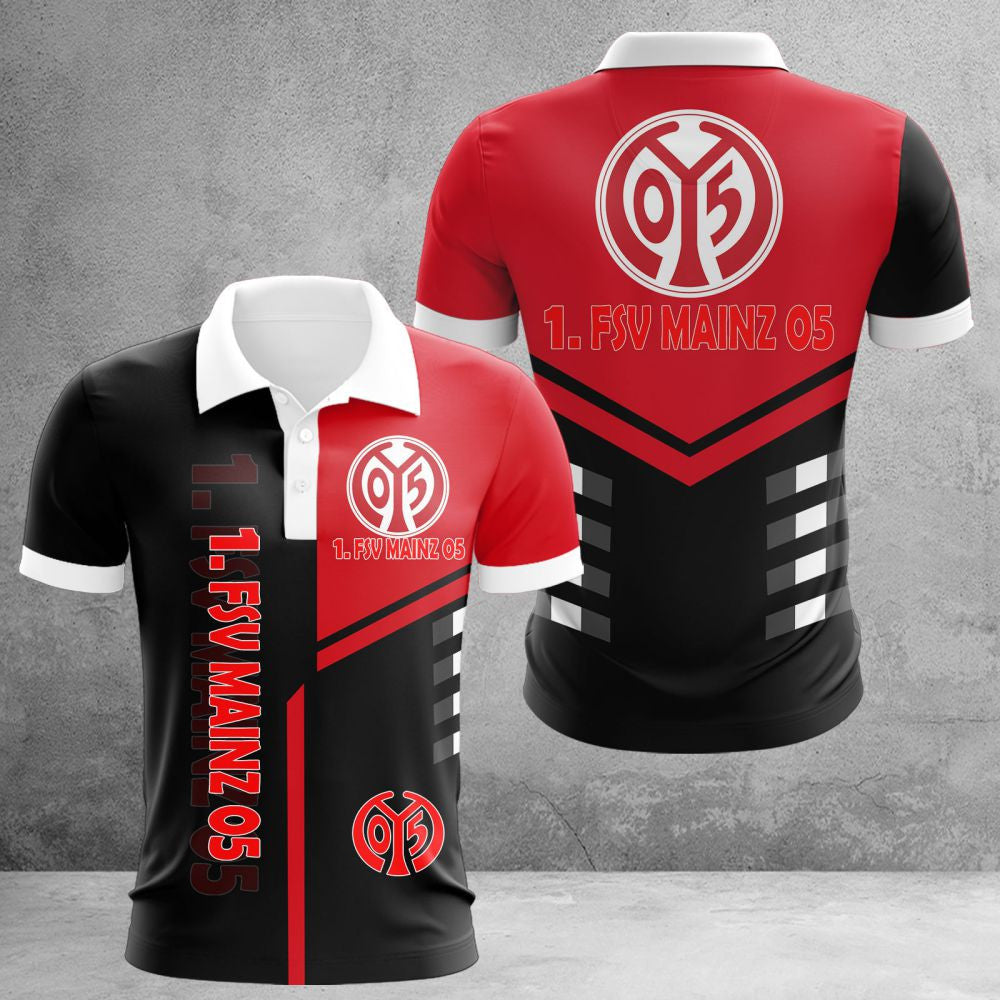 1. FSV Mainz 05 Poloshirt | Mainz 05 Polohemd WINA3468