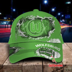 VfL Wolfsburg Cap | Wolfsburg Basecap & Kappe Grün-Weiß