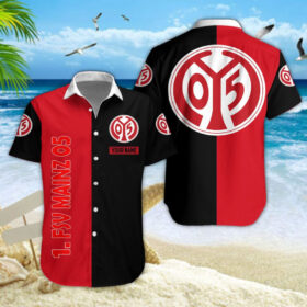 Hawaiihemd 1. FSV Mainz 05 – Herren Sommerhemd V3