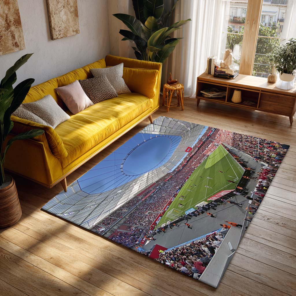 Spielfeld der BayArena Teppich 3 – Bild 2