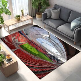 Spielfeld der BayArena Teppich 5