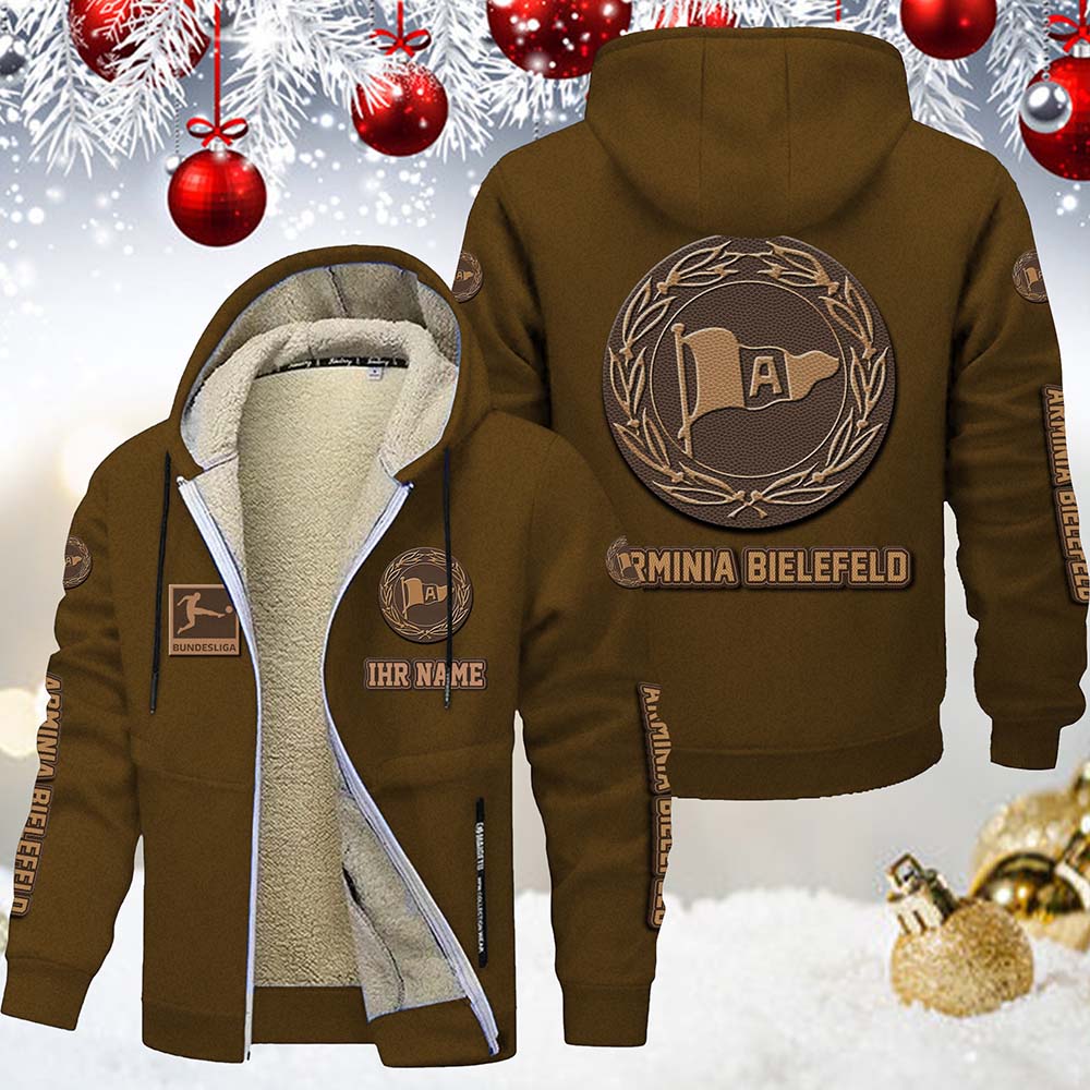 DSC Arminia Bielefeld Gefütterte Kapuzenjacke – Bild 7