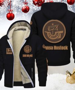Alternative view of F.C. Hansa Rostock Gefütterte Kapuzenjacke