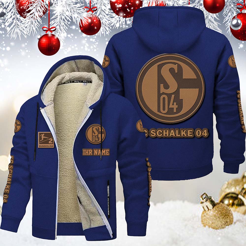 FC Schalke 04 Gefütterte Kapuzenjacke – Bild 4