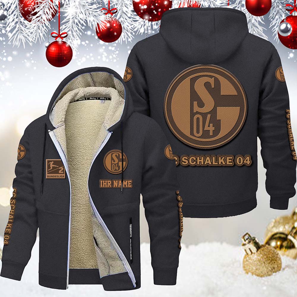 FC Schalke 04 Gefütterte Kapuzenjacke – Bild 6