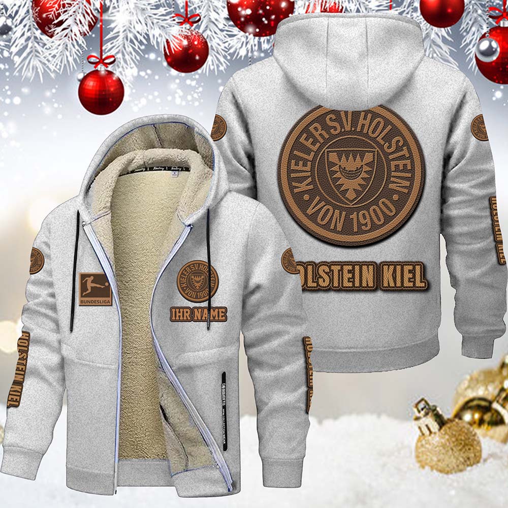 Holstein Kiel Gefütterte Kapuzenjacke