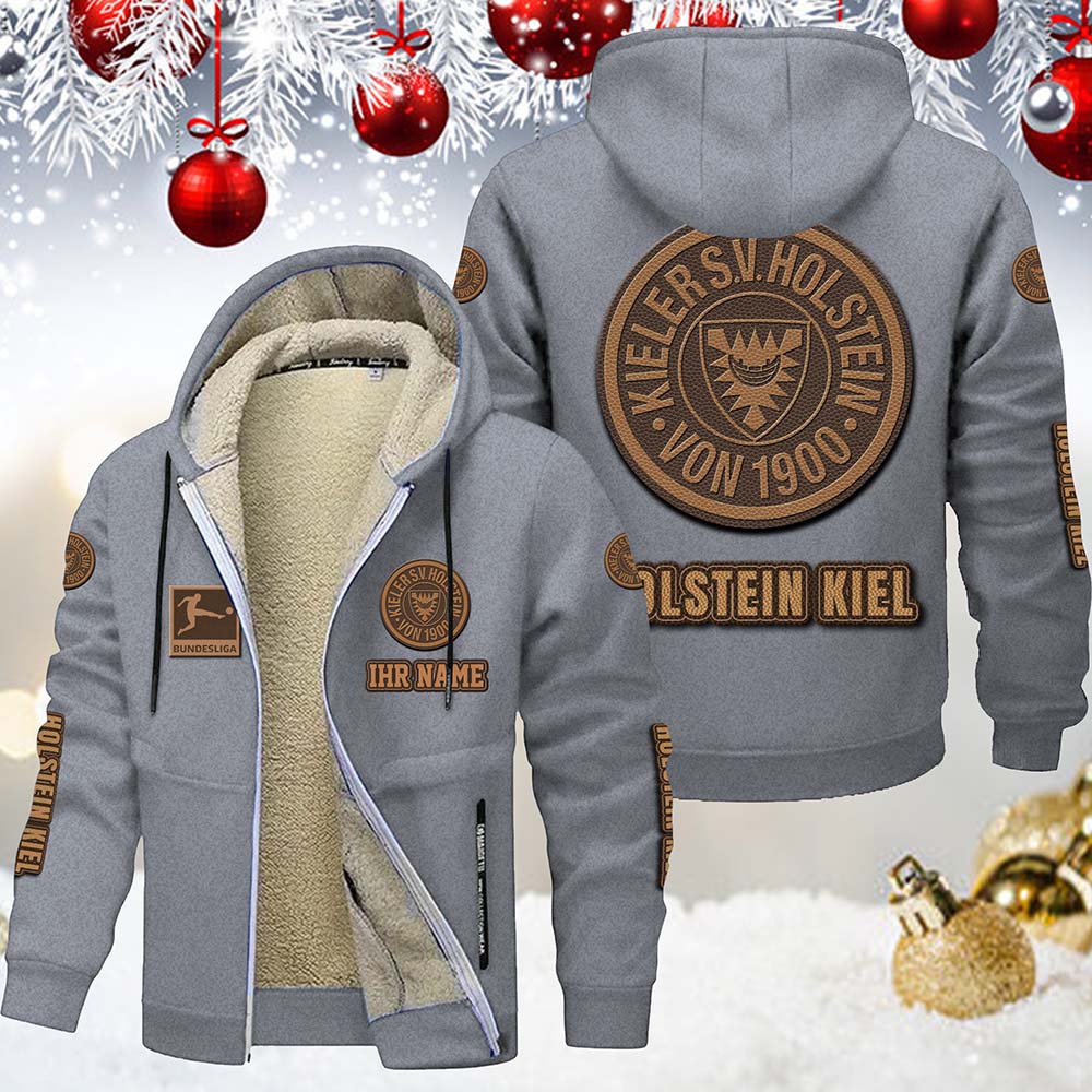 Holstein Kiel Gefütterte Kapuzenjacke – Bild 5