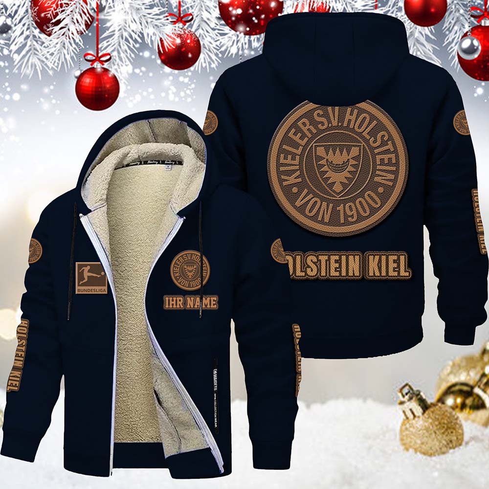 Holstein Kiel Gefütterte Kapuzenjacke – Bild 3