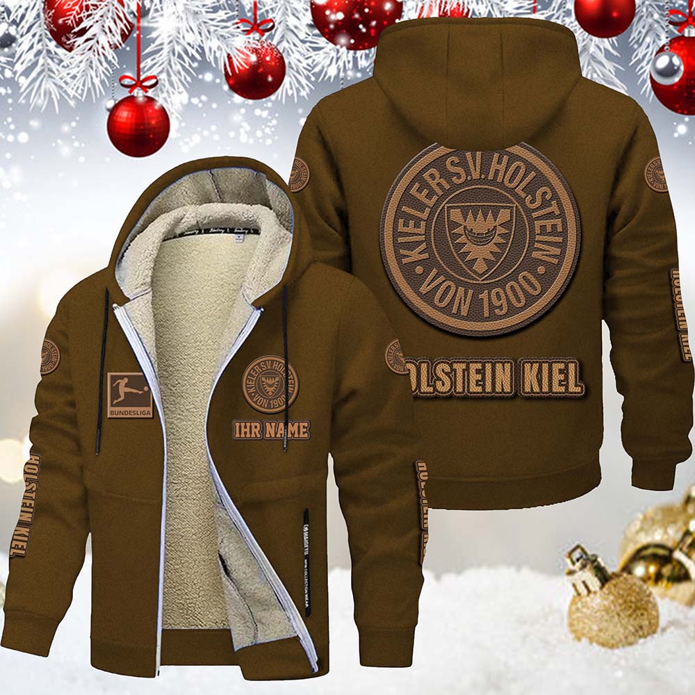 Holstein Kiel Gefütterte Kapuzenjacke – Bild 7