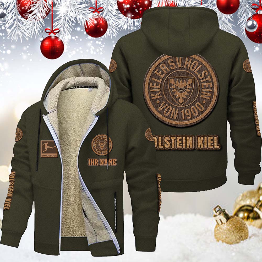 Holstein Kiel Gefütterte Kapuzenjacke – Bild 9