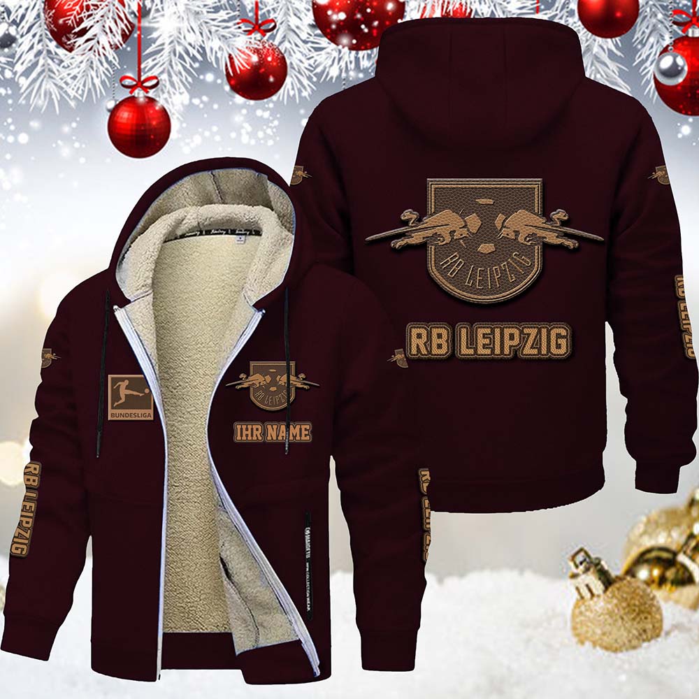 RB Leipzig Gefütterte Kapuzenjacke – Bild 8