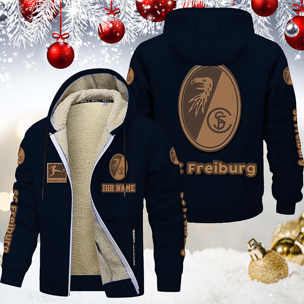 SC Freiburg Gefütterte Kapuzenjacke – Bild 3