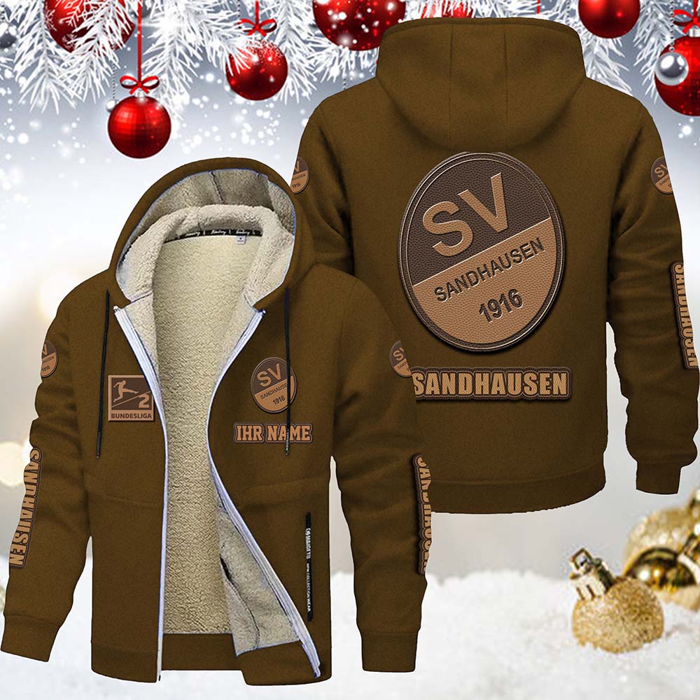 SV Sandhausen Gefütterte Kapuzenjacke – Bild 7