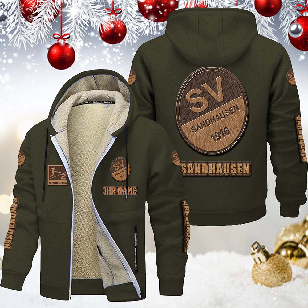 SV Sandhausen Gefütterte Kapuzenjacke – Bild 9