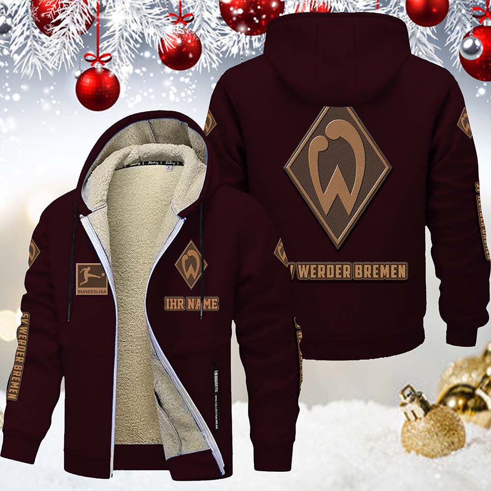 SV Werder Bremen Gefütterte Kapuzenjacke – Bild 8